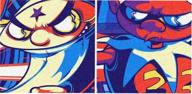 我的漫画《夜行图书馆》主视觉横幅